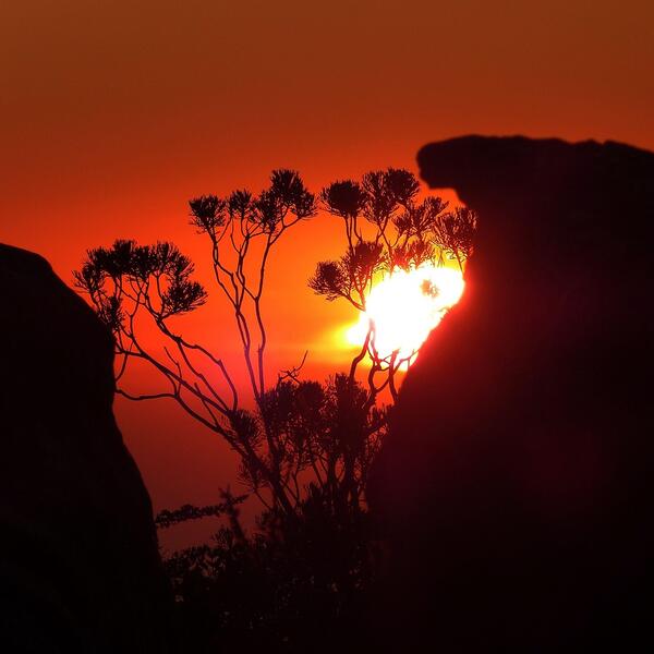 Sonnenuntergang Südafrika