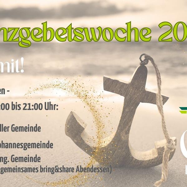 Allianz-Gebetsabend vom 12. bis 14.1